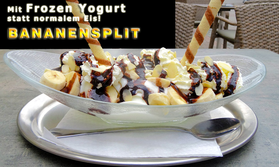 Bananensplit | Frozen Yogurt