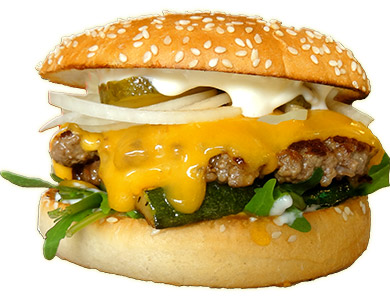 Imbissbox Burger
